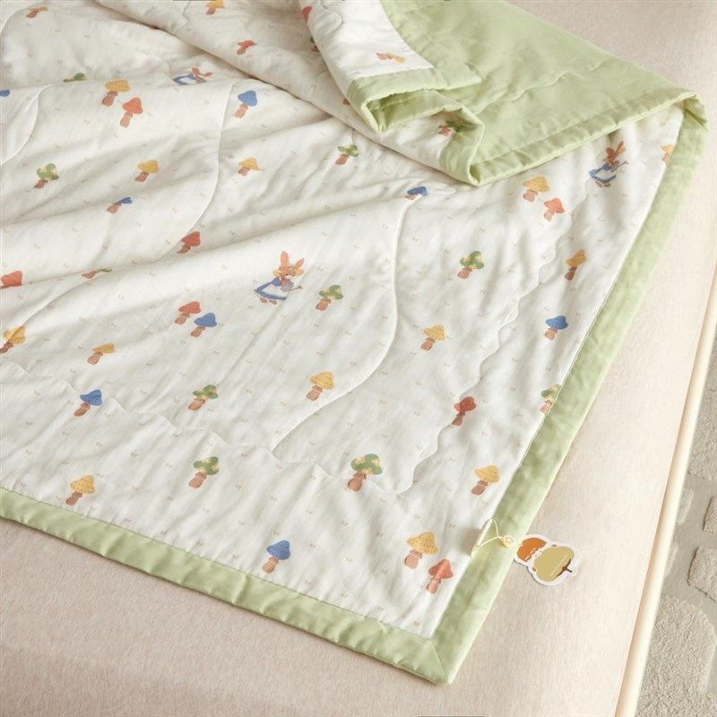 儿童卡通纯棉A类双层纱棉花夏被 幼儿园单双人午睡全棉空调薄被子,淘宝优惠券,粉丝福利购,淘宝优惠卷