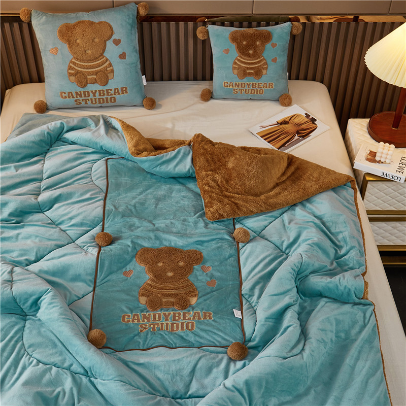 水晶超柔抱枕被子两用可折叠汽车沙发靠垫可爱办公室午睡毯子加厚,淘宝优惠券,粉丝福利购,淘宝优惠卷