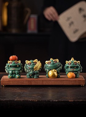 文创招财貔貅事业有成家居桌面摆件国潮送同事伴手礼中国特色礼品