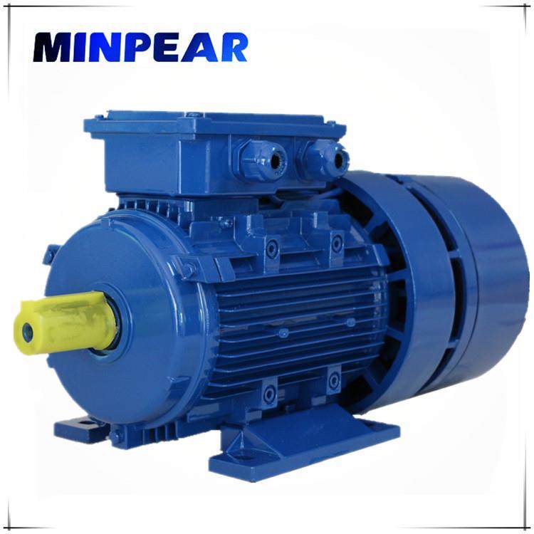 明牌刹车 0.75KW B3刹车电机 FCBA80B4-B5/380V/1400R/电机 - 图2