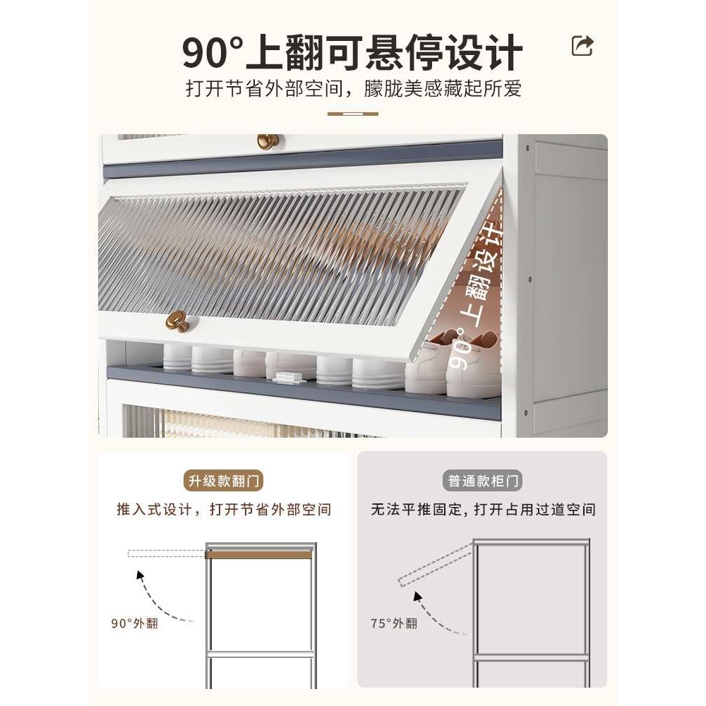 2023新款鞋柜门口家用大容量收纳盒你钟意的楼道外卧室出租屋鞋架,淘宝优惠券,粉丝福利购,淘宝优惠卷