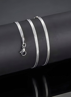 2026爆款轻奢小众刀片链锁骨链