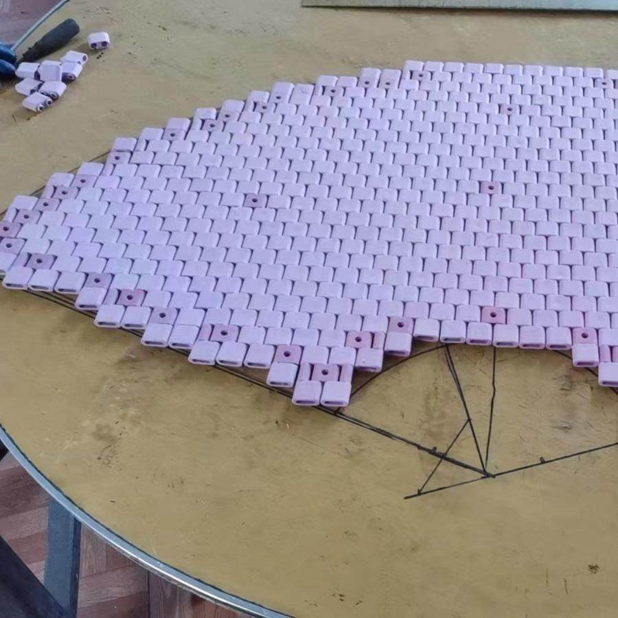 厂家可按需求制作220v7kw 1457*364*454履带式加热板 - 图1