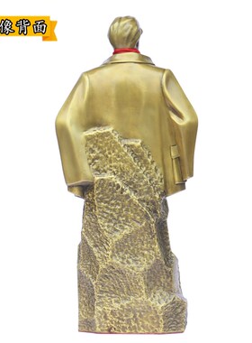 毛爷爷铜像 毛主席青年像全身像 纯铜摆件书房办公室礼品摆件摆饰