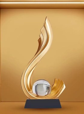 创意轻奢高档风生水m起办公室酒柜家居饰品电视柜高级感装饰品摆