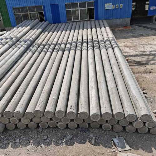 非预应力水泥电线杆15米现货钢圈焊接锥形高强度钢筋砼杆 - 图1