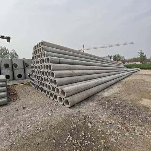 非预应力水泥电线杆15米现货钢圈焊接锥形高强度钢筋砼杆 - 图0