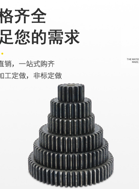 1.5模正齿轮加工定制工业非标机械传动圆柱齿轮配件1.5m小齿轮