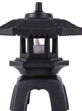 灯茶道配件摆件烛台台老灯装饰铁老民俗台灯影视蜡仿古铁铸铁长安