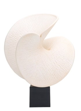 轻奢现代抽象几何高档艺术雕塑玄关样板间别墅酒店U售楼部客厅摆