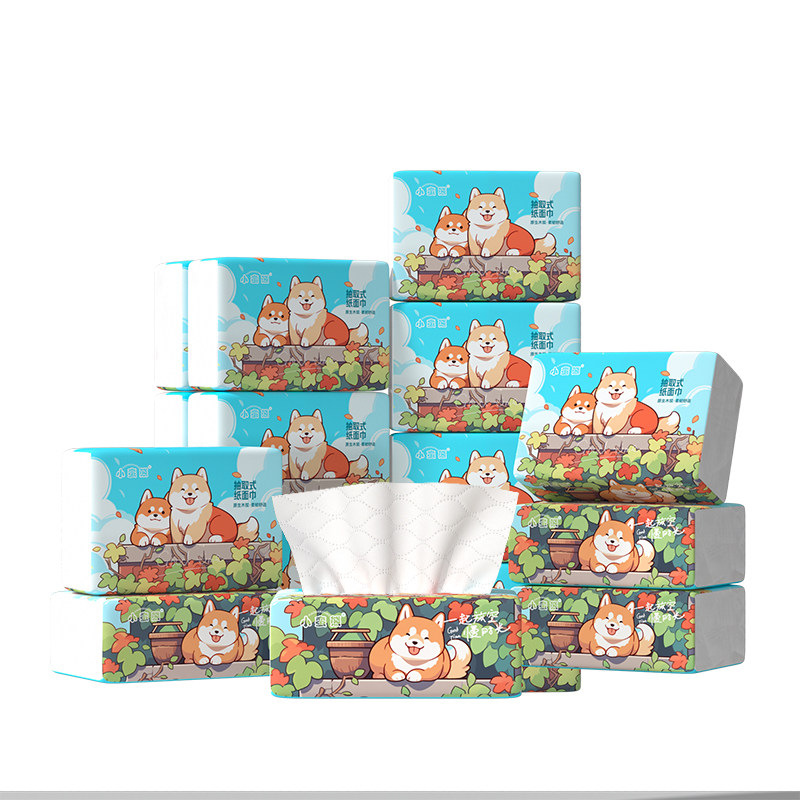 漫花小蛮熊大包抽纸整箱餐巾纸家用实惠装卫生纸学生宿舍餐巾纸2,淘宝优惠券,粉丝福利购,淘宝优惠卷