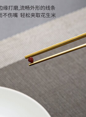 304不锈钢韩式筷子勺子创意餐具西餐勺成人筷子餐厅防滑筷子家用
