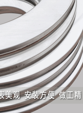 抽油烟机烟道装饰盖分体不锈钢盖排气孔排油烟管遮丑圈玻璃孔遮丑