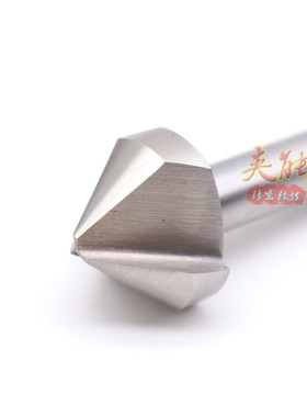 伊海倒角刀 三刃90度倒角器 单刃不锈钢倒角钻 直柄修边道边刀头