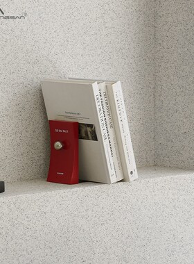 NORI简约轻奢书立架桌面创意书档学生用书夹玄关客厅摆件装饰品