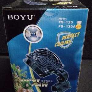 博宇FS-120 120A散热风扇水族鱼缸水草缸海水缸冷却制冷快速降温