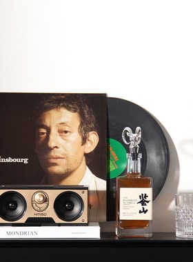 现代简约样板房售楼部客厅酒柜小边几I茶几托盘组合洋酒装饰摆件