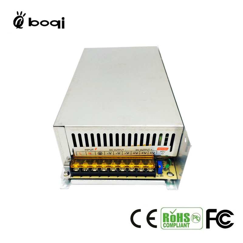 Manufacturer 24V25A600W constant voltage switching power supply LED light strip monitoring security LED advertising screen adapter