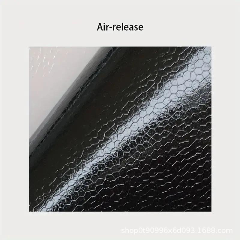 4D立体斜纹碳纤维导气立体汽车改色膜防雨阻水PVC内饰车身 - 图2