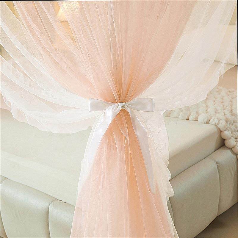 A类双层纱落地宫廷蚊帐双人家用公主风1米8床老式1米5带支架纹帐,淘宝优惠券,粉丝福利购,淘宝优惠卷