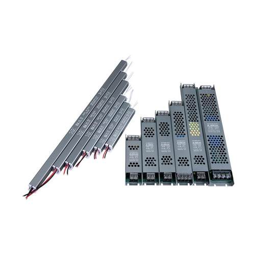 24V直流DC12V静音长条220转24伏变压器灯箱LED线形灯带开关电源 - 图3