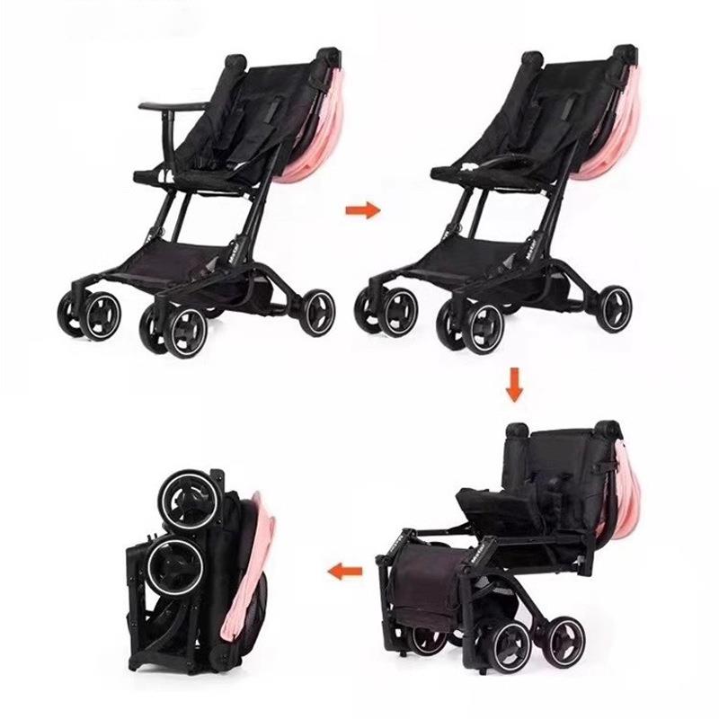 S900轻便婴儿推车可坐可躺便携式婴儿车可折叠伞车宝宝手推车 - 图0