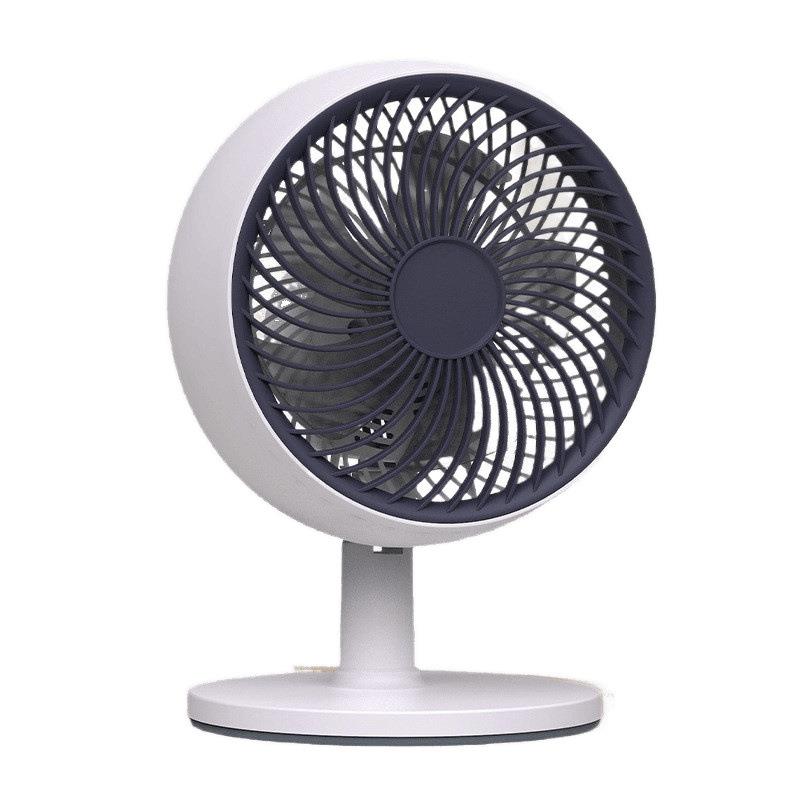 台式电风扇家用摇头桌面小台扇空气循环床头大风力静音办公室电扇 - 图3