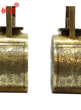 宇卓铜器 纯铜壶黄铜壶 喜鹊登梅壶梅花鸟壶工艺品摆件