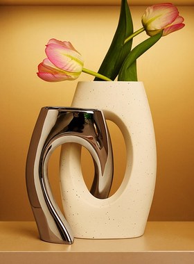 轻奢风创意客厅边柜摆件家居饰z品现代简约酒柜玻璃杯红酒架电视