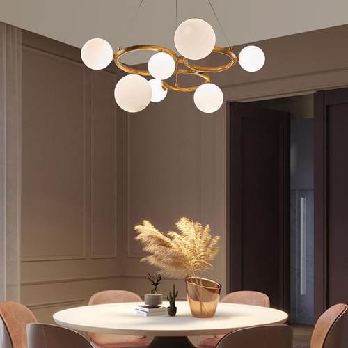 侘寂风仿树枝吊灯 网红民宿卧室创意日式灯具个性中古客厅餐厅灯 - 图0