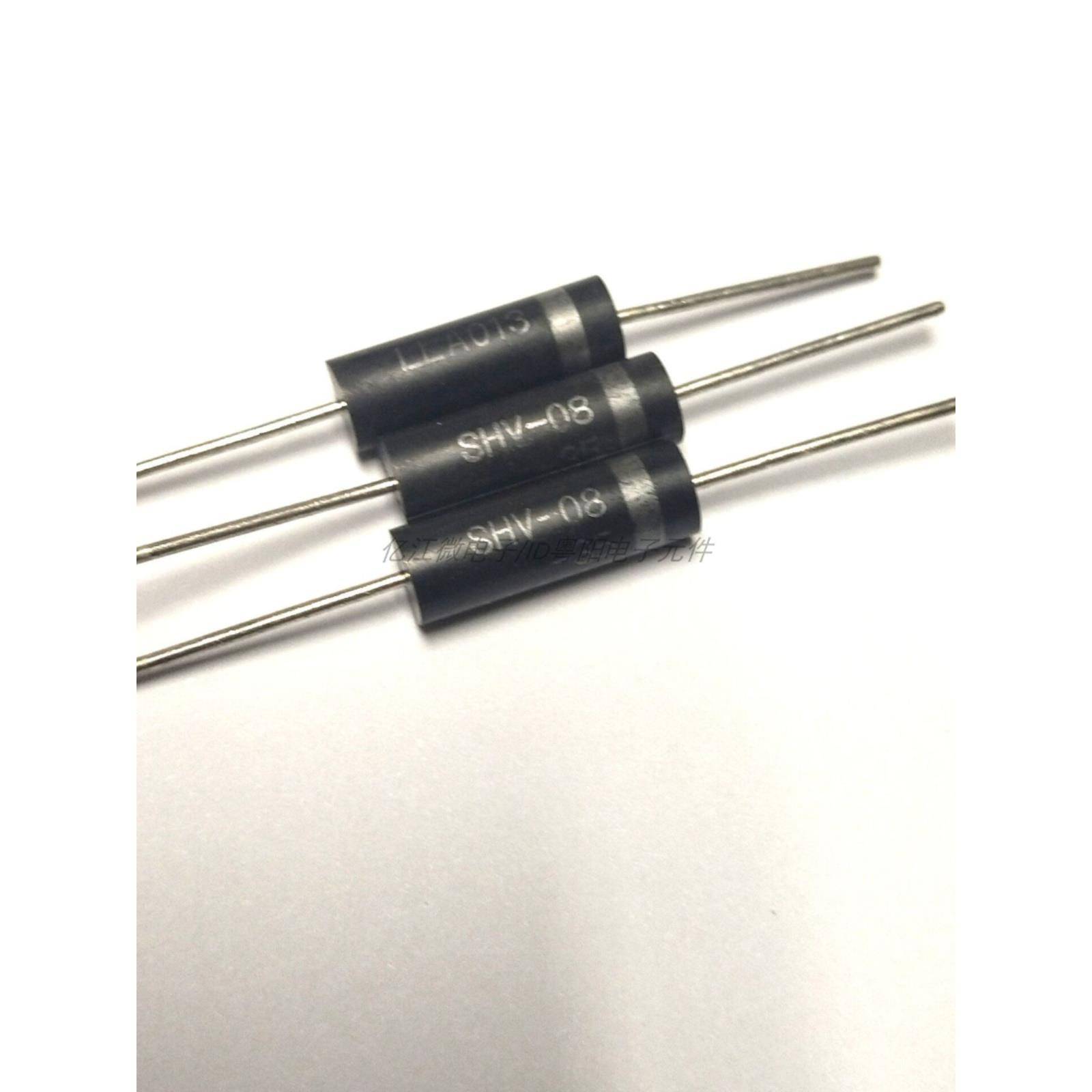 Shv-08-35新型Lla013微波炉配件高压二极管500Ma-350高频7.5X22Mm - 图1