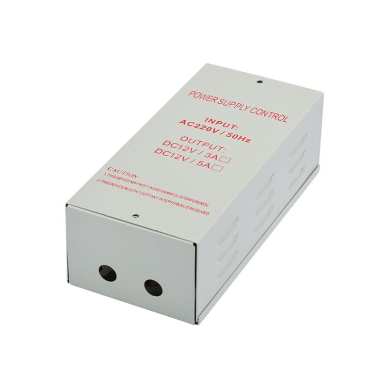 12V5A Attendance System Access Control Power Supply Electronic Control Lock Fingerprint Password Building Intercom Intelligent Controller