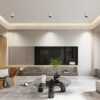 High-visibility LED downlight, long barrel, glare-free, anti-opening ceiling, Nordic cob living room, bedroom aisle