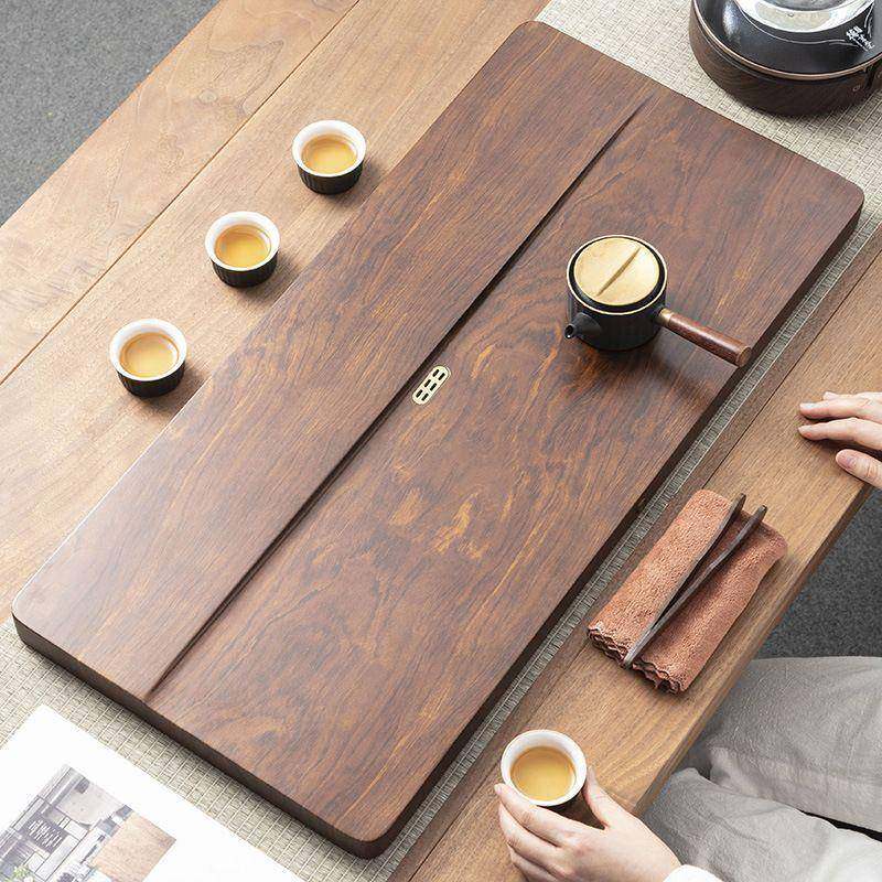 整块实木茶盘家用茶具办公室简易茶台花梨中式大茶海蓄排水电木款,淘宝优惠券,粉丝福利购,淘宝优惠卷