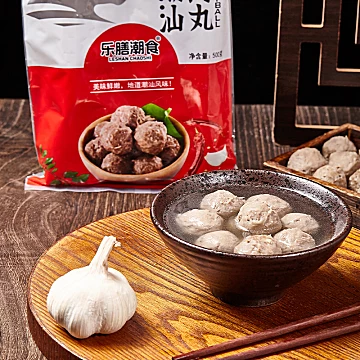 乐膳潮食牛肉丸500g*2袋[20元优惠券]-寻折猪