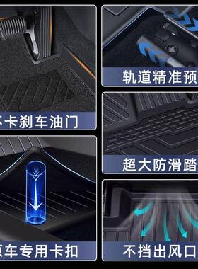 适用马自达CX5脚垫TPE包围24款用后备箱垫原厂地毯垫装饰内饰改装