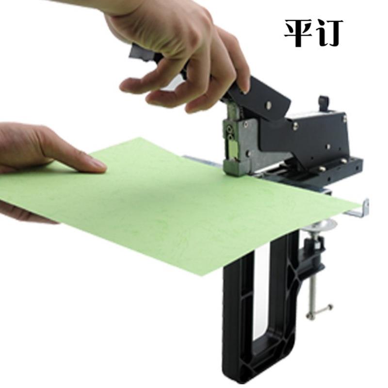 SH-04 manual saddle stitching stapler a3 saddle stitching center seam stapler heavy duty labor-saving flat stapler