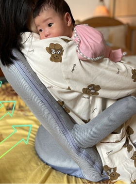 喂奶神器靠背孕妇坐月子抱娃抱睡护腰靠枕床上椅榻榻米座椅哺乳椅