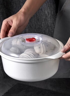微波炉加热专用器皿热饭容器饭盒用具泡面碗家用塑料带盖微波炉碗