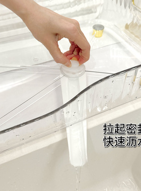 厨房碗筷沥水架家用碗柜放碗盘碗碟收纳架水果蔬菜收纳台面置物架