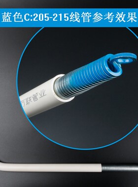 弯管器弹簧手动加长3分4分6分1寸pvc线管铝塑管电线管电工冷弯簧