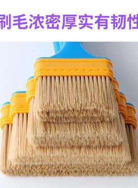 工业用塑料刷子硬毛油漆刷不掉毛清洁软毛刷除尘尼龙毛刷文玩扫子