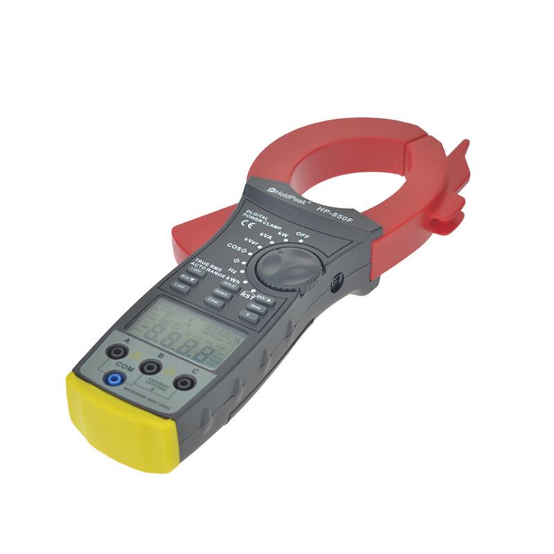 HP-850F智能三相功率钳表数字钳形表交直流钳形电流表 - 图0