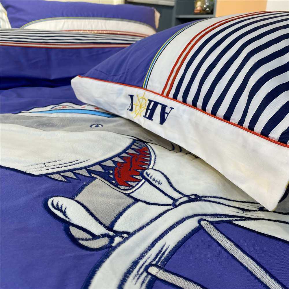 13376全棉儿童四件套纯棉卡通男孩被套三件套男童床单四季床品,淘宝优惠券,粉丝福利购,淘宝优惠卷