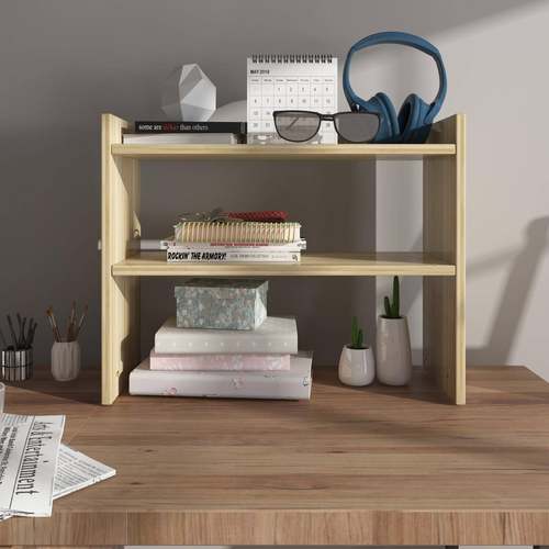 简易实木置物架学生收纳架储物柜办公室飘窗大书柜厨房桌面小书架 - 图2