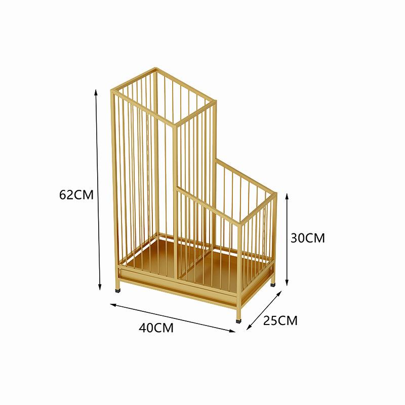 电商热款多功能落地雨伞架北欧铁艺雨伞收纳置物架高颜值伞桶 - 图3