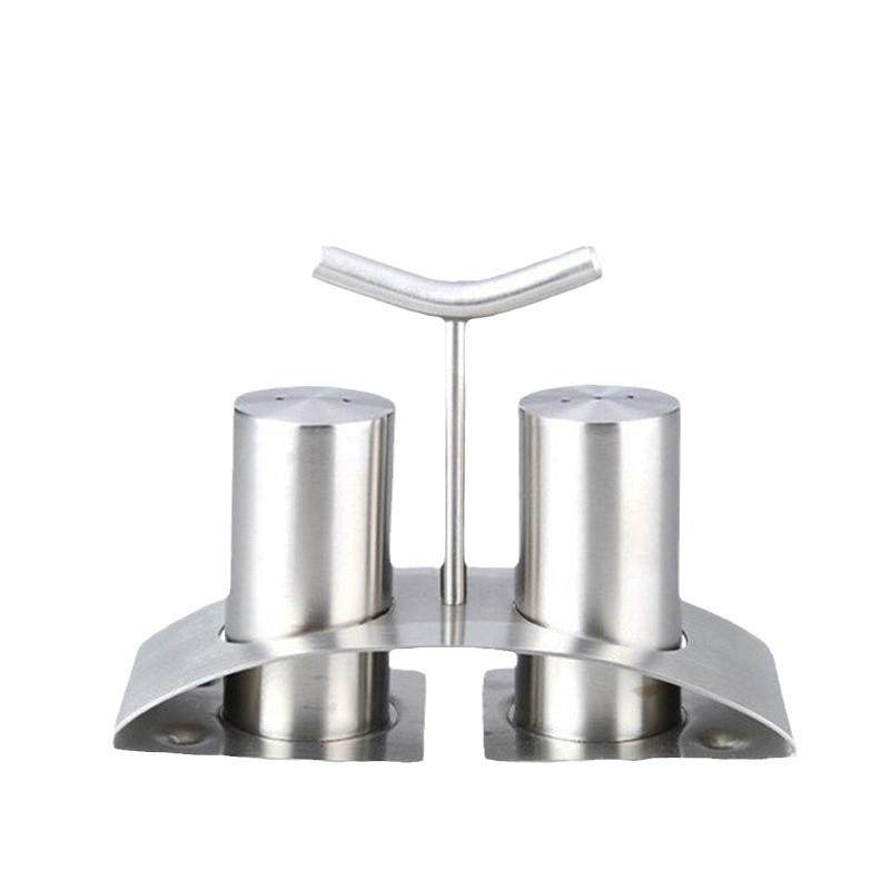 304不锈钢调味瓶套装桌面手提烧烤佐料撒粉调料盒胡椒粉椒盐瓶子,淘宝优惠券,粉丝福利购,淘宝优惠卷