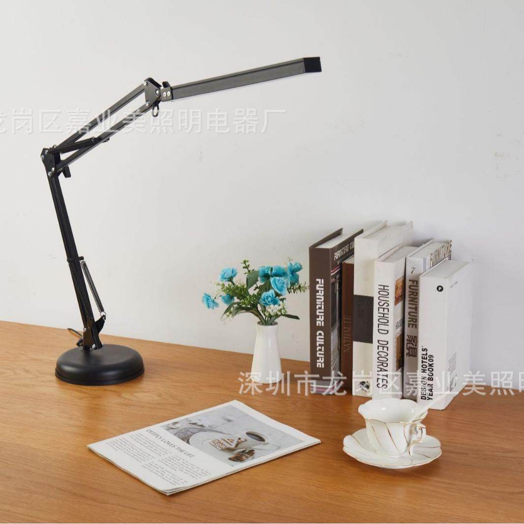 悬臂折叠台灯护眼底座usb学生宿舍阅读学习led书桌万向长臂台灯,淘宝优惠券,粉丝福利购,淘宝优惠卷