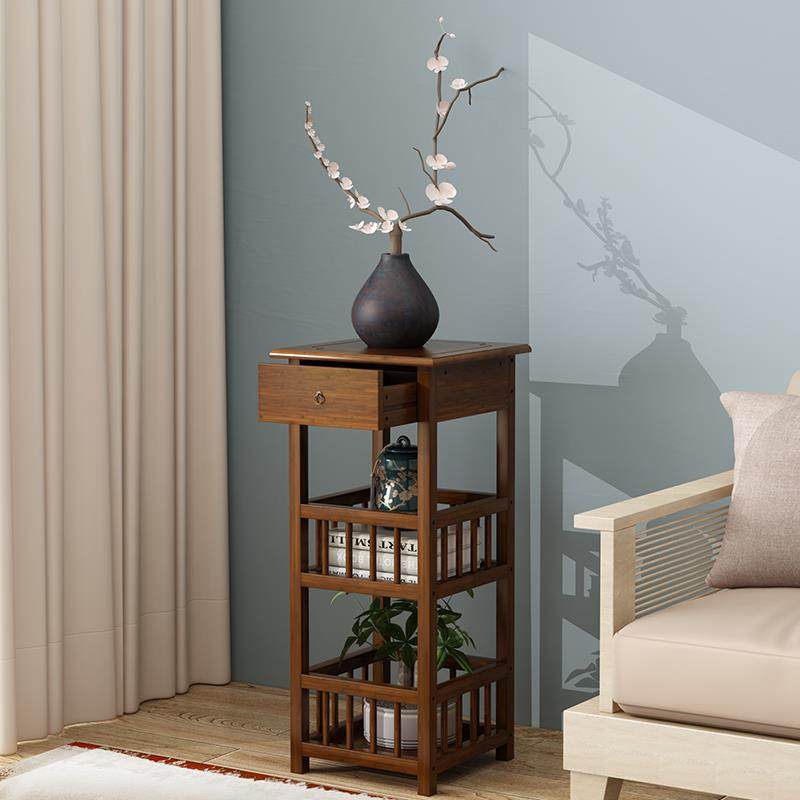 ft花架子室内多层落地式阳台置物架实木客厅电视柜旁花盆架绿萝花,淘宝优惠券,粉丝福利购,淘宝优惠卷