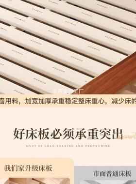折叠加宽床拼接床边床家用婴儿床加宽儿童床双人午休床成人床